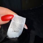 Juicy Couture  Black Velour Track Pants Rhinestone Logo Size S Y2K Hi Rise Waist Photo 11