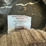 Danielle Guizio Taupe Wool Bra Top Photo 6