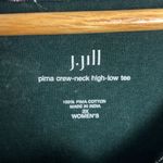 J.Jill  Pima cotton crew neck high low tee Photo 2