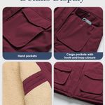 Women's Plus Size Winter Coats Warm Parka Jackets Sherpa Lined Detachable Fur Hood Available in Size 1X to 5X Photo 5