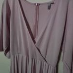ASOS Blush Pink Wrap Dress Size 6 Photo 2