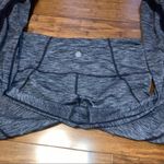 Athleta High Rise Gray Plié Mesh Legging Tights Model 349101-Medium Photo 5