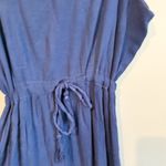 SILVIA SUAREZ Embroidery flowy Linen Blend Máximo Dress/ Cover Up Size M 1920 Red Size M Photo 1