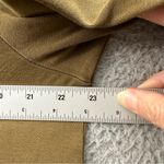 J.Jill Pima V Neck Long Sleeve Tee Olive Brown 100% Pima Cotton Minimalist W XL Photo 6