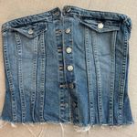 ZARA Denim Top Photo 0