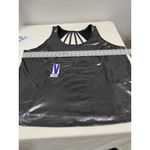 Womans Livi Active Black Shiny Sleeveless Strappy Back Top 26 Photo 4