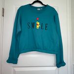 Disney Winnie the Pooh Smile Sweatshirt Top Photo 0