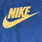 Nike Blue Cropped Sweater Photo 4