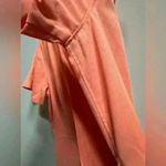 NWOT | Yarrow Tiffany Adaptive Wrap Dress | Women’s Size L | Coral Pink Size L Photo 8