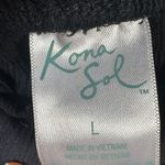 Kona Sol  Elegant Black Swim Coverup Pants Photo 3