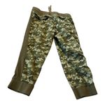 Time & Tru Green Camo Pull On Utility Crop Pants Size L Size L Photo 1