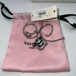 Kate Spade New York Earn Your Stripes Zebra Pendant Necklace Black Multi Silver Photo 8