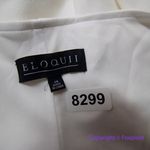 Eloquii New! white square neck sleevless dress side slit, plus size 28 Photo 11