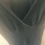 Derek Heart FINAL MARKDOWN  Classic Black surplice front junior Tee large Photo 2