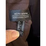 Adrianna Papell  Women's Foil Floral Lace Halter Dress Size 14 Sexy Cocktail Photo 9