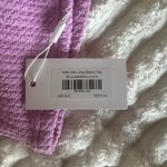 Beginning Boutique  Lilac Long Sleeve Top Photo 5