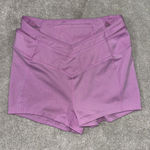 Free People movement shorts small side cutouts Purple EUC Photo 0
