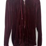 Gloria Vanderbilt  Hoodie Women’s Ellie Velour Jacket Photo 0