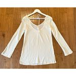 J.Crew white cotton gauze tunic coverup small Photo 1