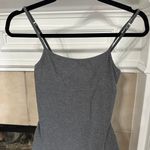 EXPRESS Stretch Gray Cami/Tank Top Photo 0