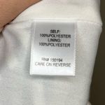 Living Doll Black & Cream Striped Tie Front Mini Skirt Size Small NWT Photo 2