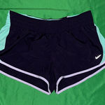 Nike Women's Purple and Mint Dri-Fit Athletic Shorts size Large Photo 0