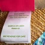 Lilly Pulitzer Straw Sun Visor Commotion In The Ocean Blue Photo 5