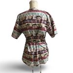 Betty Boop  Medical Scrub Mock Wrap Top Photo 1