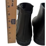 Madewell  Women's Zip-Up Lugsole Rain Boot Waterproof Black Size 9‎ Ankle Booties Photo 4