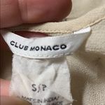 Club Monaco Club‎ Monaco Silk Sequined Sheer Nude Tank Top Size Small Photo 10