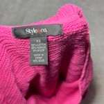 Style & Co . Vibrant Pink Long Sleeve Dress Photo 4