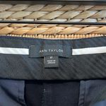 Ann Taylor  Mid-Rise Stretch Cotton Navy Career Ankle Dress Pant Trouser, 8T Photo 6