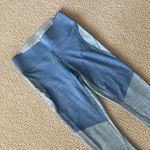 Outdoor Voices TechSweat 7/8 Tri-Tone Leggings Slate Provincial Blue Like NEW S Photo 4