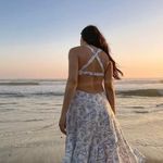 For Love & Lemons  Embroidered Dress Large  Photo 2