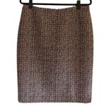 Jones Studio black and off-white Tweed straight skirt in size 10. EUC Photo 0
