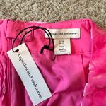 Cupcakes & Cashmere Pink Heart Print Mini Skirt Velvet Barbiecore 10 new Photo 5