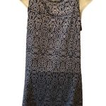 Eddie Bauer Outdoor Sporty Two Tone Cowl Neck Dress Sz M Stretch Blue Athletic Photo 5