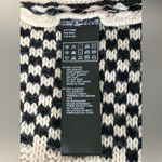 Forever 21 🖤💛 Black and Cream Patterned Knit poncho size S/M oversize 🖤💛 Photo 7