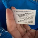 Rhode Target Blue Eyelet Embroidered Mini Dress Babydoll Puff Sleeves Size XL Photo 8