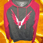 NWT Maverick by Logan Paul Black and Red Hoodie Size XS Photo 0