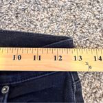 Reformation  Black High Rise Skinny Jeans Womens 24 Distressed Raw Hem Classic Photo 5