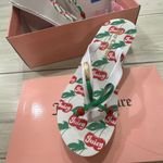 Juicy Couture NIB cherry platform flip flops sandals size 7 Looks like vintage Photo 3