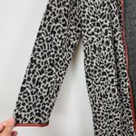THML  Cardigan Women's Medium Multi Leopard Print Open Front Long‎ Cozy Sweater Photo 3