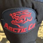 Arctic Cat Tall Winter Snowmobile Winter Boots Size 7 Navy Red Lace Up No Packs Blue Photo 4