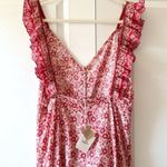 Faherty Hyland Maxi Dress in Snu-Sun Up Block Floral Print Women’s Size Medium Photo 6