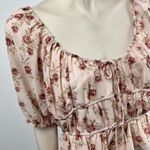 Saltwater Luxe Saltwater‎ Luxe Floral Peasant Style Blouse Photo 3
