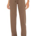 LNA $132  Revolve Waffle Knit Joggers - Taupe Tan - Medium Photo 0