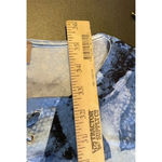 Chicos 0 US Small‎ Blue Abstract Reptile Print Sleeveless Dress Lace Photo 6