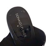 DONALD J PLINER Sandals Women Size 6 Metallic Gold SHEENA 2 Cork Platform Wedge Black Photo 4