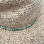 Peter Grimm  Straw Hat Raffia One Size Beaded Tassels Pura Vida Crushable Pack Photo 4